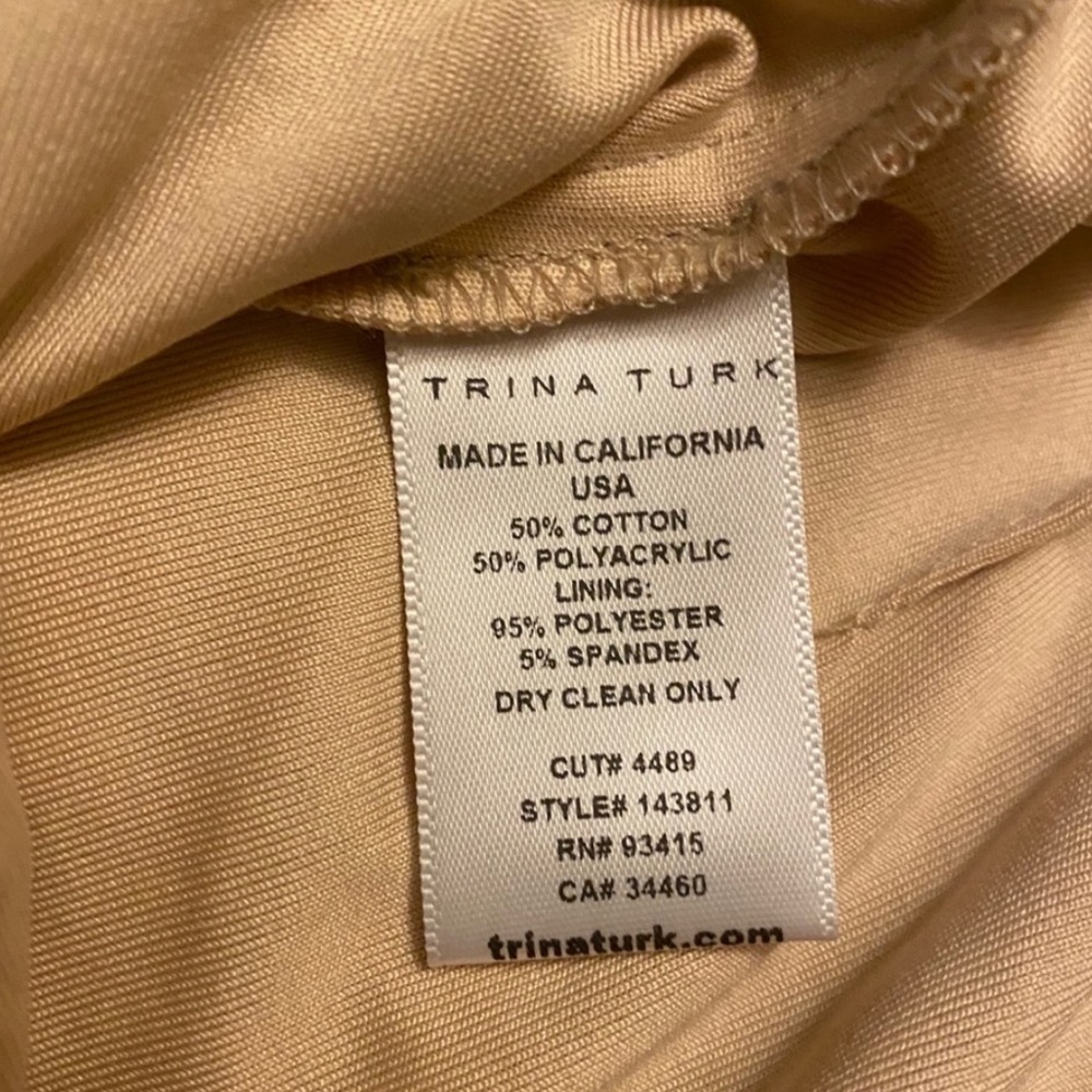 NWT Trina Turk Perleen Rainbow Honeycomb Pant Size - Picture 5 of 7